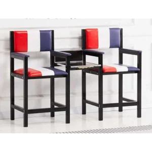 당구장의자 기원의자 당구장 사각 업소용 의자 등받이