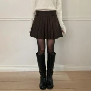 [요즘에] 세이디울플리츠스커트