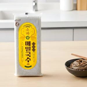 노브랜드 쫄깃한 메밀국수 500g 3개