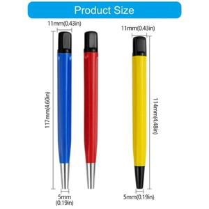 전문 녹 제거 브러시 펜 유리 섬유/황동/강철 시계 보석 동전 클리닝 광택  부식