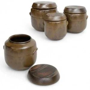 [골드스마일]옹기 항아리 양념장 담는 전통 장 담금 용기