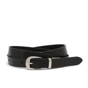 질스튜어트 뉴욕 액세서리 26SS [길이조절가능] 25mm 블랙 프리미엄 통가죽 여성벨트 JABE6E122BK