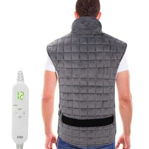 목 어깨 등 38인치 x 24인치 허리 용 대형 히팅 패드 3파운드 12개의 열 레벨 핫 1 24시간 자동 차단 기능 유지 빠른