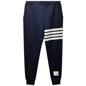 [톰브라운][명품] 톰 브라운 FJQ001A 00535 415 루프 백 클래식 스웨트 팬츠 네이비