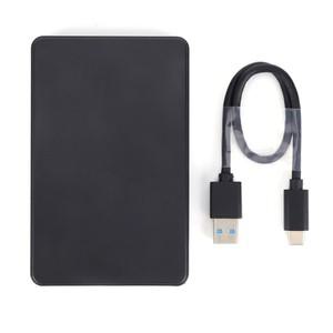 USB3.1 모바일 HDD 케이스 to Type-C 케이블 포함) 2.5인치 휴대용 하드디스크 LED 표시등 핫스왑 지원 SAT