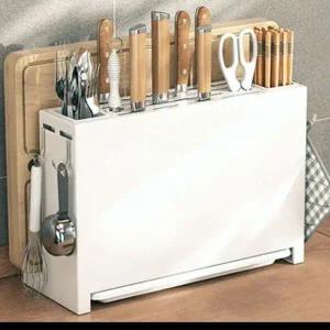 [골드스마일]주방 도마 칼 수저 정리 스탠드 홀더