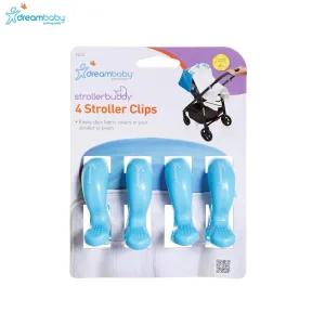 다용도 유모차 클립 4P 블루 F2212 담요 블랭킷 집게 유모차집게