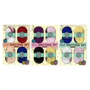 프랜드 DIY 뜨개질 세트 4색 세트 색상랜덤 1개