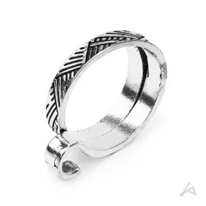 뜨개질 코바늘 쏠림 방지 링 반지