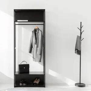 철제 스탠드행거 선반 수납장 옷장 옷걸이스탠드 철제행거 스탠드행거 행거선반