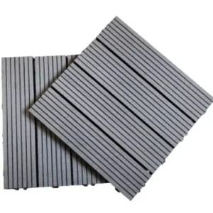 그레이 벽바닥 조립형 바닥 나무 현관 데크 발코니 우드st 그레이 올댓팩토리 데크타일