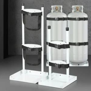 3S 가스통거치대 LPG통보관대 산소통보관함 가스보관 대차 구르마 가정용카트 구루마