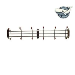 스틸 벽부착 옷걸이 고급스러운 수납 공간 논슬립걸이 옷걸이행거 벽옷걸이