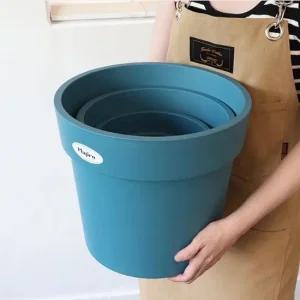 플라티코 플라스틱 인테리어 홈가드닝 거실화분 30호 플라스틱화분 인테리어화분