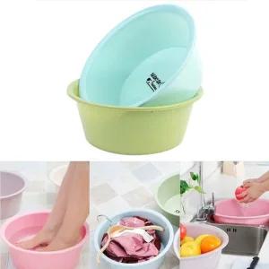 세수대야 주방 화장실 세수 설거지 빨래용 대야 욕실대야 미니세면대야 플라스틱대야