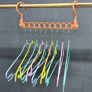 공간활용 옷걸이 장롱 옷정리 수납 행거 걸이 릴레이옷걸이 옷정리 다용도걸이