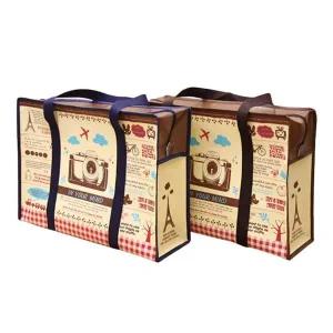 타포린 AC89ED37 2가지 디자인백 7호 1p 타포린 비치백 쇼핑백 여행가방 부직포가방