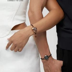 진동 연결 커플 커플템 연애 커플진동팔찌 장거리