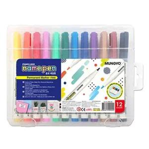 네임펜 HI73TU65 12색 세트 2P 사무실 학교 행정 필기구 학용품