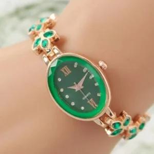 전자손목시계 아날로그 디지털손목시계 디지털시계 팔찌 큐빅장식 시계