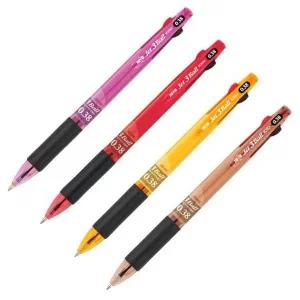 자바 NN30CK87 3색 유성 볼펜 0.38mm 12개 세트 1P 학교 필기구