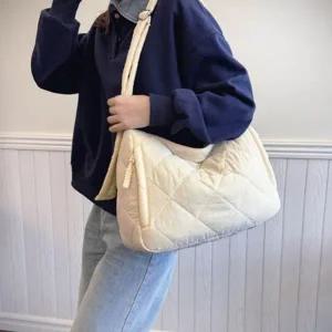 여성겨울가방 가방 여자크로스백 패딩 여성숄더백 빅사이즈 크로스백 캐주얼