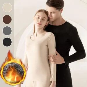 [피커]커플 내복 세트 여성 내의 기모 타이즈 방한