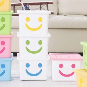 [아트박스]/보노하우스 화이트 미니 해피박스 2P 장난감 소품 수납 정리함