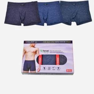 [피커]빅사이즈 남성여름팬티 편안한 드로즈 시원한 3매입