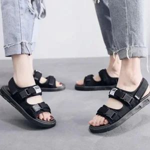 [피커]캐주얼 남녀공용 커플 쪼리 데일리 샌들 2컬러