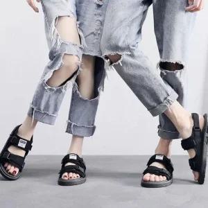 [피커]쪼리 버클 슬리퍼 캐주얼 남녀 여름 공용 샌들