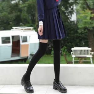 [피커]오버 롱 압박 잘때압박스타킹 올레그(55cm)