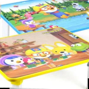 좌식책상 유아 어린이 캐릭터 접이식 공부상 밥상 테이블