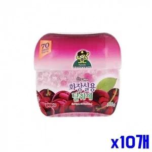 ( )젤타입 블랙체리향 화장실용 탈취제 300g x10개