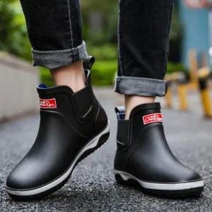 [피커]남성 앞 패치 여름 장마철 기능화 아이탬 레인부츠