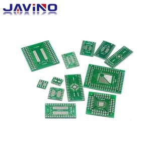 호환 어댑터 PCB 회로 기판 키트  SMD QFP 턴 투 딥 SOP 8 10 개