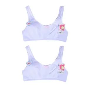 주니어브라 줄무늬 면 1단계 고급