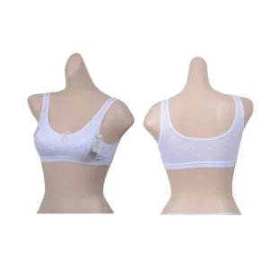 1단계 부드러운 안감 주니어브라 면