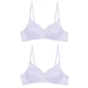 풀컵 주니어브라 저자극 2단계 핑크