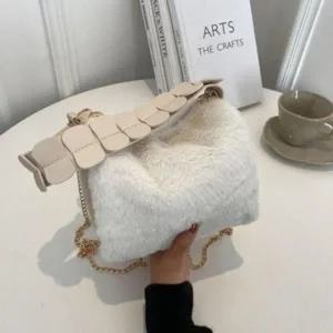 인기 트렌드 올 패션 숄더백 겨울 데일리 미니 퍼가방 크로스백 퍼가방 겨울 털가방