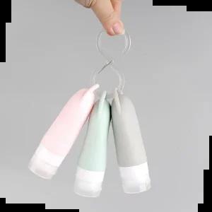 공병고리세트 휴대용 샴푸통 실리콘공병 90ml 세트