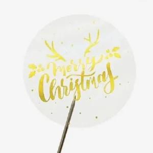 성탄절 선물 데코 포장 메리크리스마스 다꾸 C 스티커