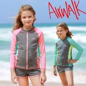 에어워크서프 여아동 래쉬가드 2피스 YAWe0639