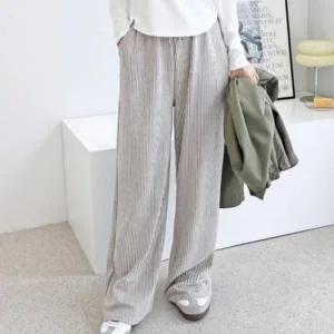 가을 겨울 여성 여자 스판 스트라이프 여성 솜 골덴 남성 청 여자 등산 모자 겨울 작업복 바지 팬츠