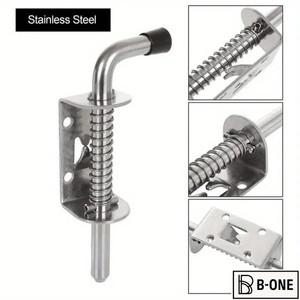 1pc 캐비닛 및 다목적 트레일러 도어, 스프링 핀 래치 어셈블리, 도어용