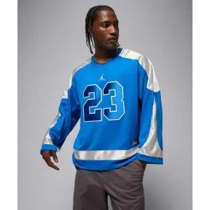[나이키]HV0109-459 조던 브루클린 컬리지에이트 하키 저지 M - 스포츠 블루 세일 658398