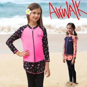 에어워크서프 여아동래쉬가드세트2피스 YAWe0648/아동레쉬가드/아동래시가드/아동수영복/아동비치웨어