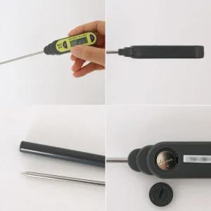 요리온도측정기 디지털 온도계 탐침 자동전원꺼짐 요 동축케이블