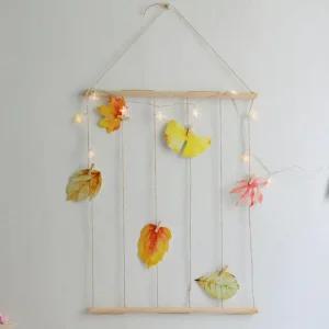 포토행거 미니 우드 사진 집게세트 노끈 벽에 걸기