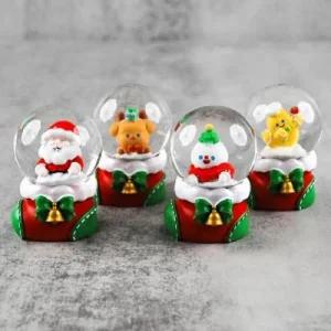 양말 속 (4개세트) 5000 D13 134C] 워터볼 크리스마스 친구들 팬시피아